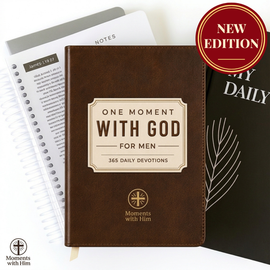 One Moment With God For Men - 365 Daily Devotions