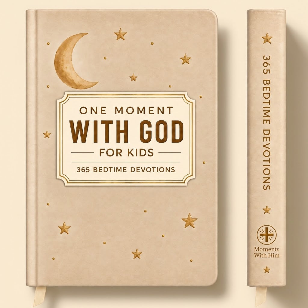 One Moment With God For Kids - 365 Daily Devotions (NEW)