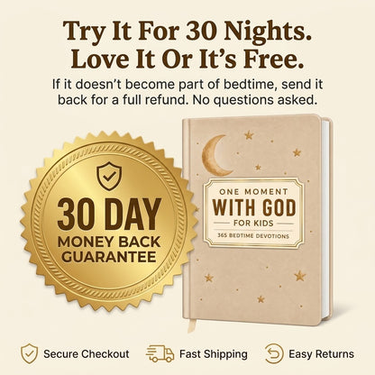 One Moment With God For Kids - 365 Daily Devotions (NEW)