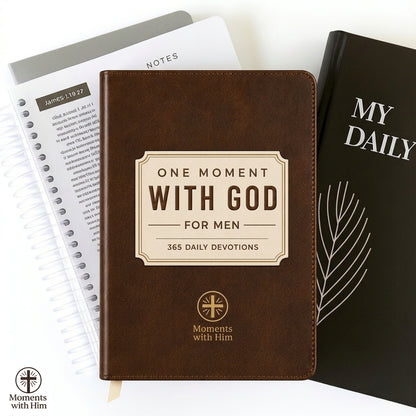 One Moment With God For Men - 365 Daily Devotions