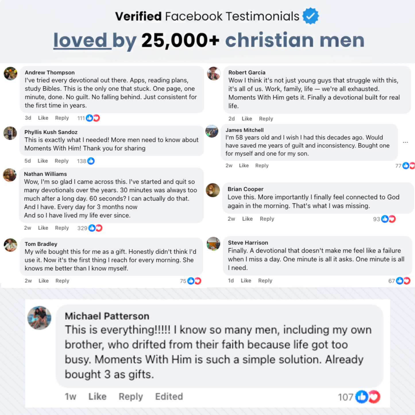 One Minute with God for Men 365 Devotions